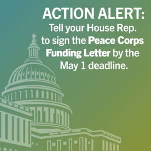 112 House Reps Sign Annual Peace Corps Funding Letter