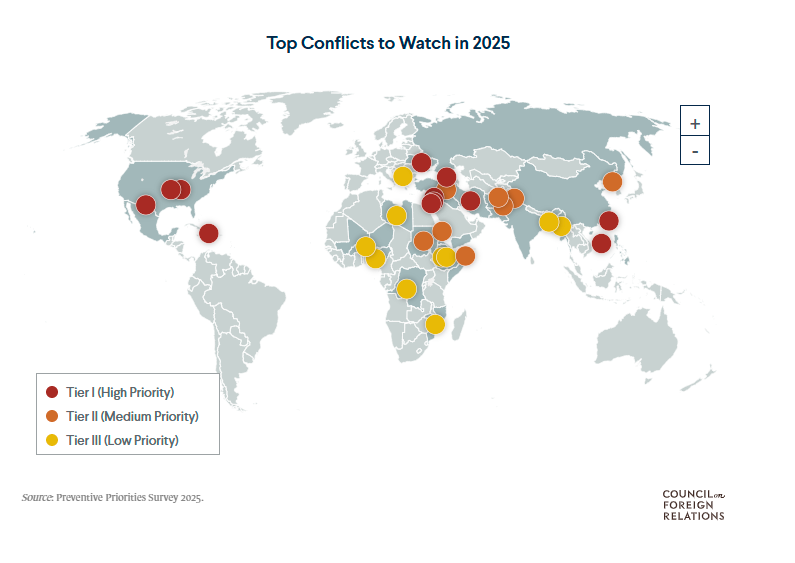Conflicts to Watch in 2025