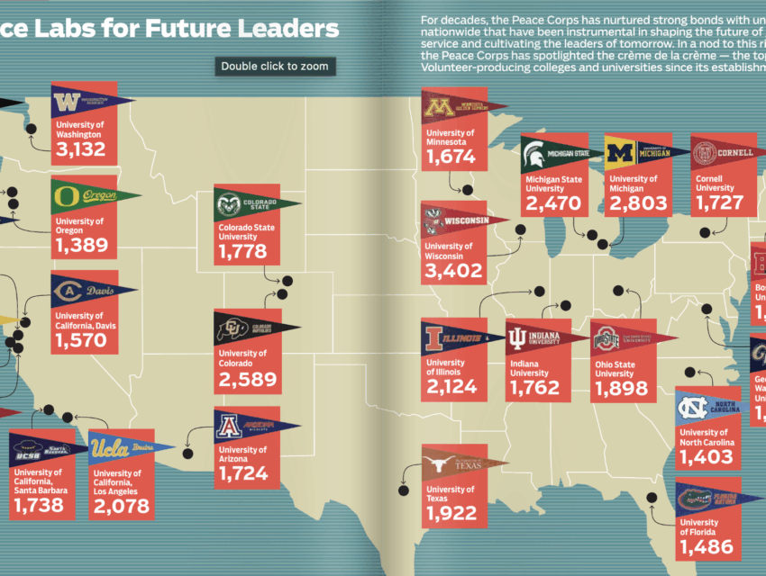 What the Peace Corps’ 2024 State Rankings Tell Us About American Service, and Why It Still Matters